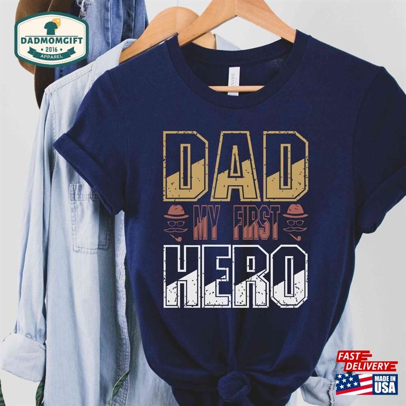 Dad Hero Shirt Funny For Gifts New Hoodie Classic