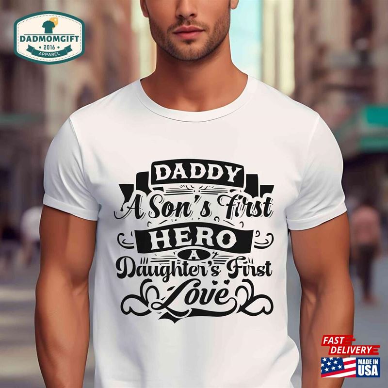 Dad Hero Shirt Funny For Gifts New Hoodie T-Shirt