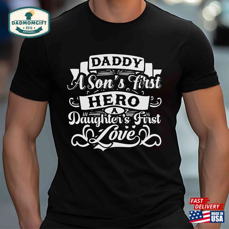 Dad Hero Shirt Funny For Gifts New Hoodie T-Shirt