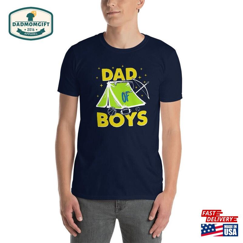 Dad Of Boys Men’s Short Sleeve T-Shirt Classic Sweatshirt