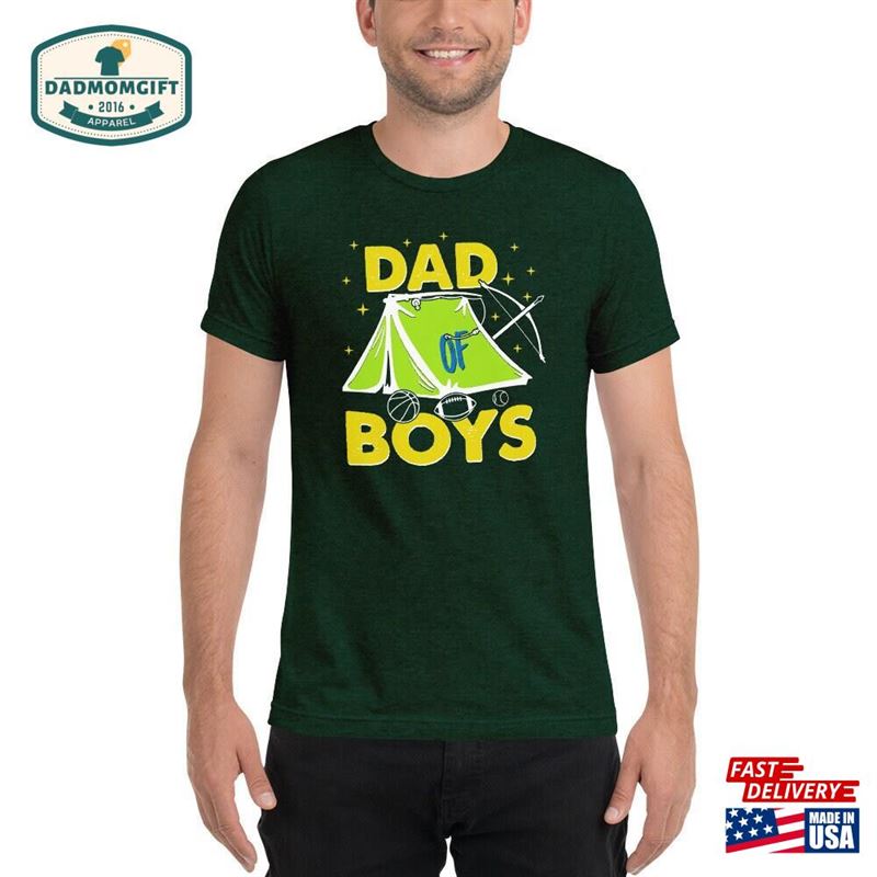 Dad Of Boys Men’s Tri Unisex Sweatshirt