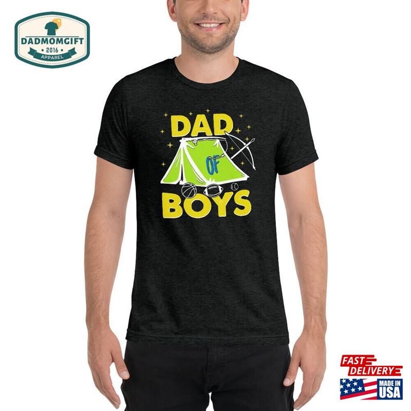 Dad Of Boys Men’s Tri Unisex Sweatshirt