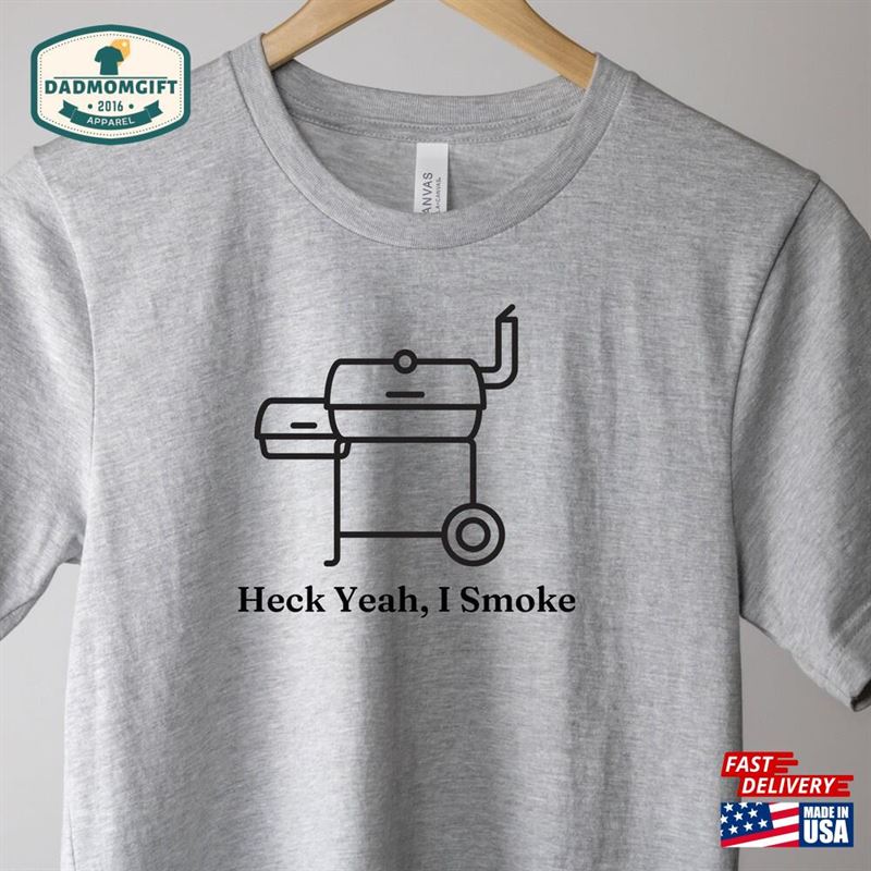 Dad Smoke Shirt Joke Funny Classic Unisex