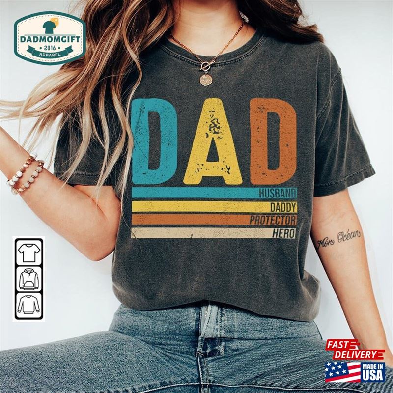 Dad Sublimation Retro Father’s Day Shirt Vintage Funny T-Shirt Hoodie