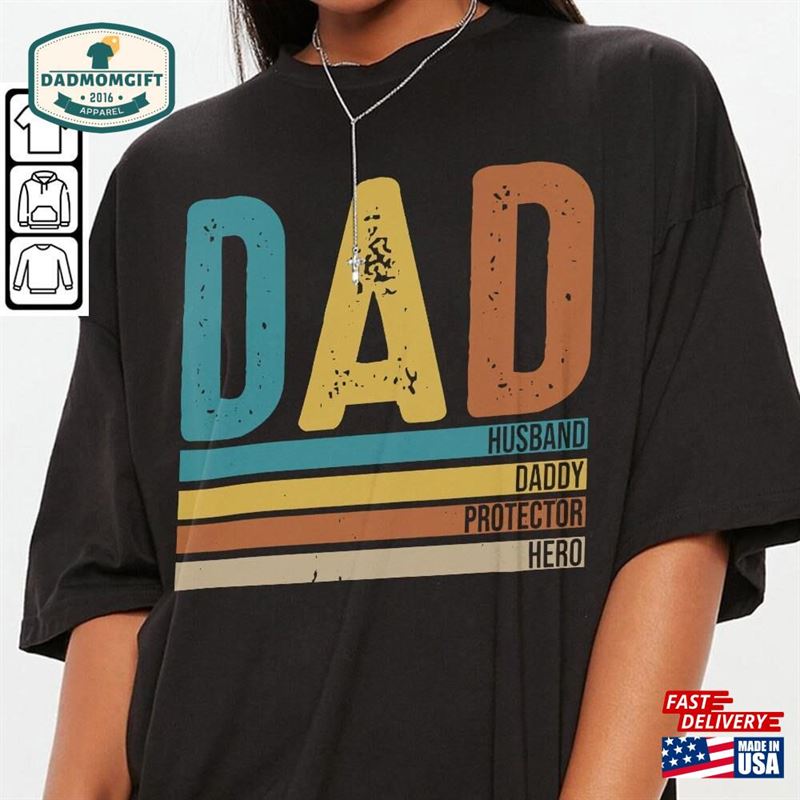 Dad Sublimation Retro Father’s Day Shirt Vintage Funny T-Shirt Hoodie