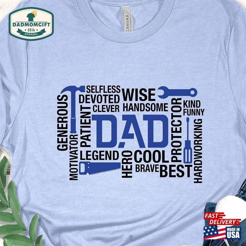 Dad T-Shirt Hero Shirt Legend Father Tee Sweatshirt Hoodie