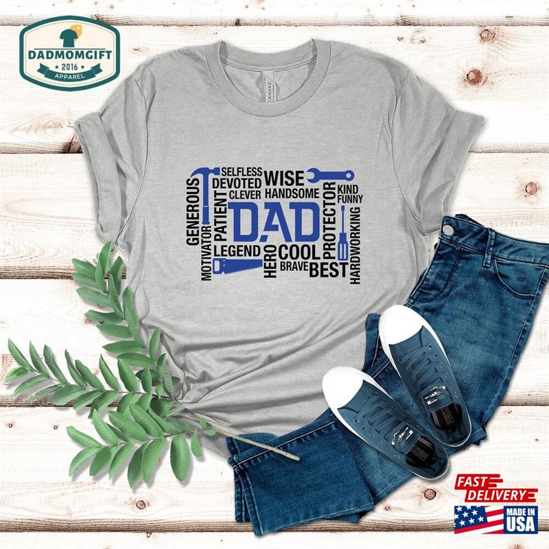 Dad T-Shirt Hero Shirt Legend Father Tee Sweatshirt Hoodie