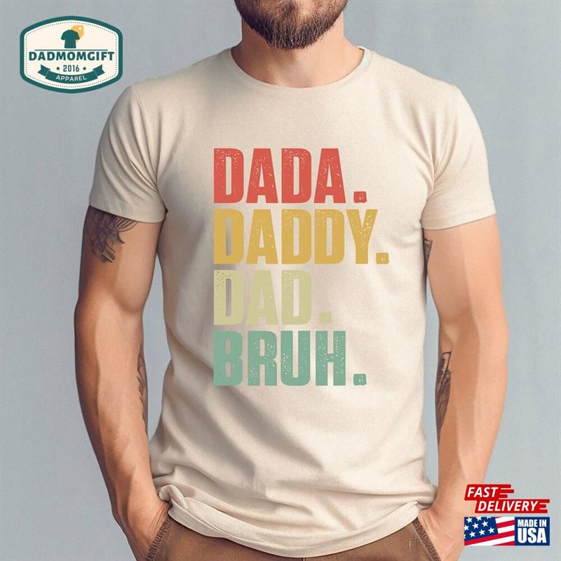 Dada Daddy Dad Bruh Shirt Sarcastic Unisex Sweatshirt