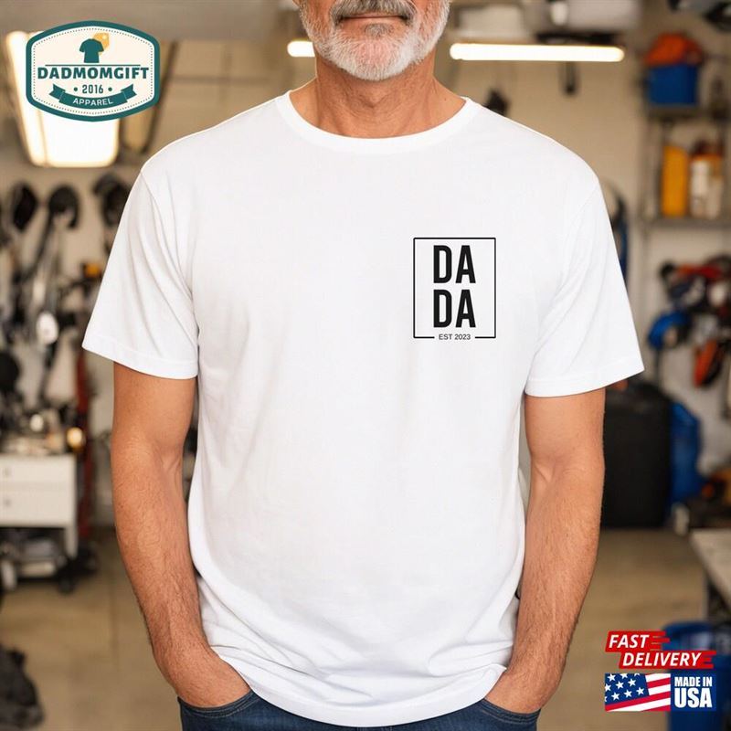 Dada Shirt Gift Fathers Day Custom Dad T-Shirt Sweatshirt