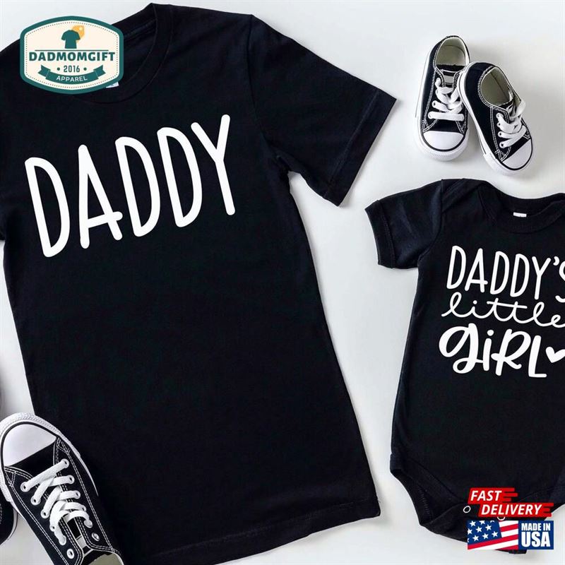 Daddy And Daughter Tee T-Shirts’s Girl T-Shirt Unisex Classic