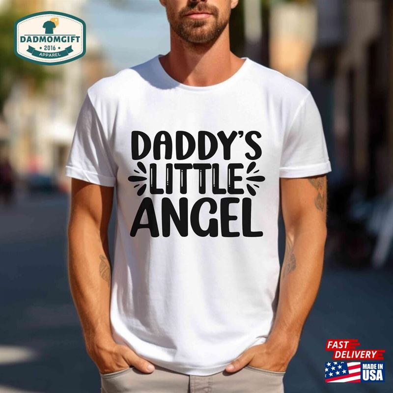 Daddy Angel Shirt Funny Dad For Gifts New T-Shirt Unisex