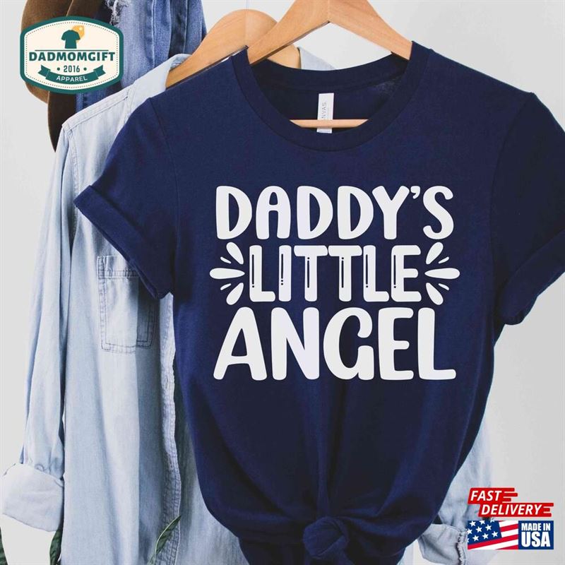 Daddy Angel Shirt Funny Dad For Gifts New T-Shirt Unisex