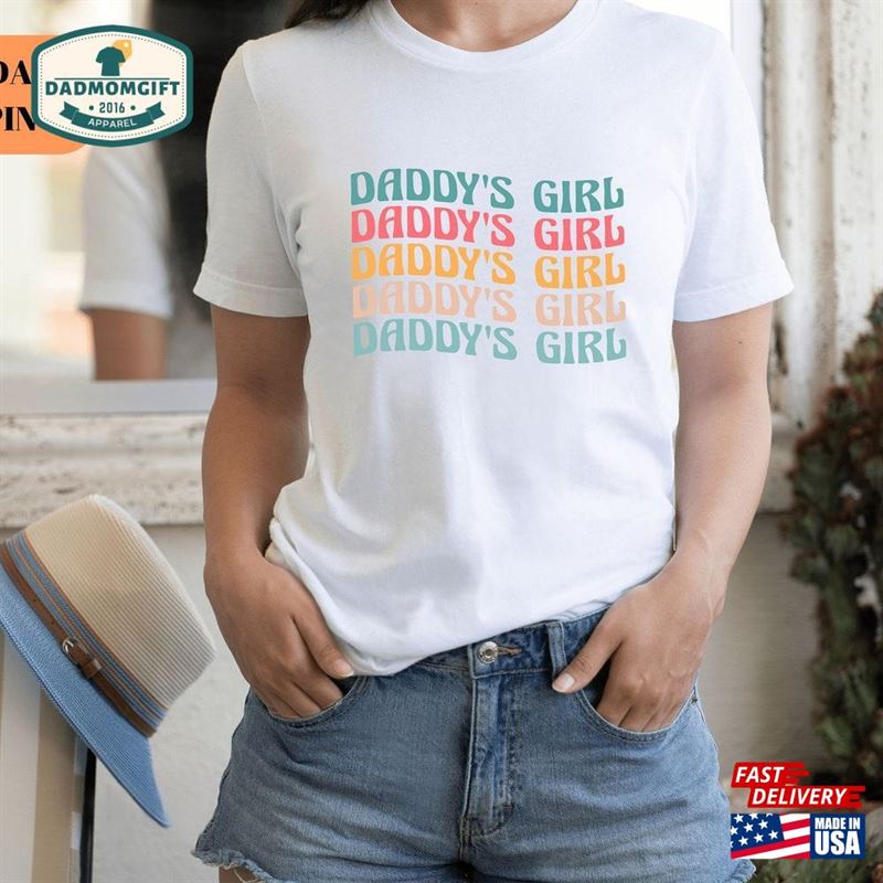 Daddy Daughter Gift Retro’s Girl Shirt Sweatshirt T-Shirt