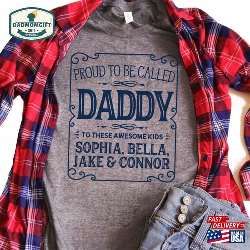 Daddy T-Shirt Shirt Gift Classic Hoodie