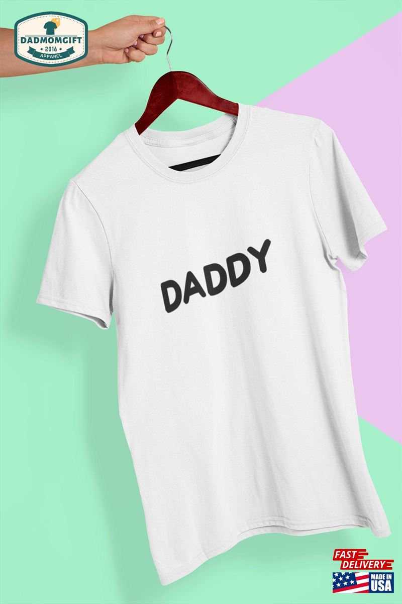 Daddy Tshirt Cotton Shirt For Men Funny Classic Sweatshirt