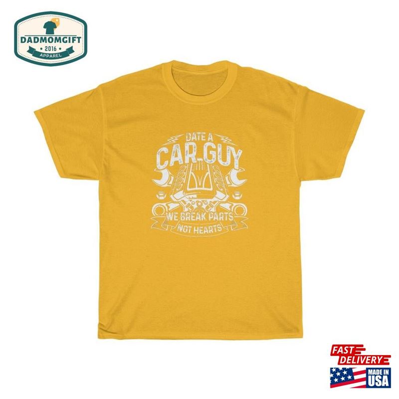 Date Car Guy Shirt Lover Enthusiast Gifts For Men Mechanic Gift Classic Sweatshirt