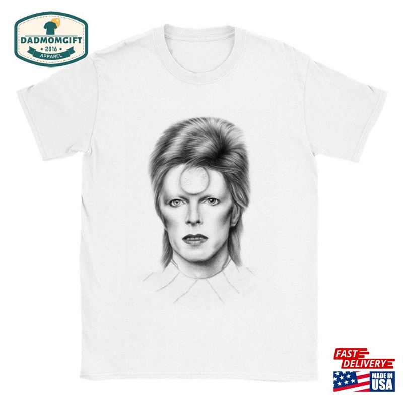 David Bowie T-Shirt Ziggy Stardust Gift Mother’s Day For Him Birthday Dad Sweatshirt