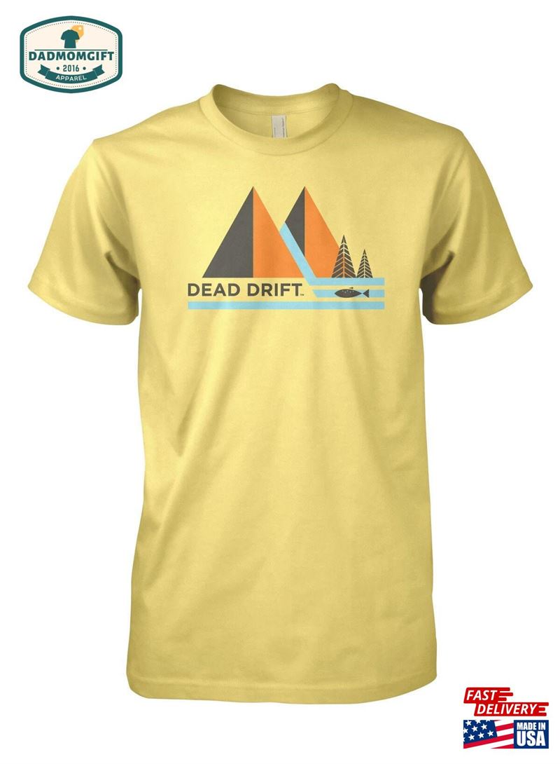 Dead Drift Fly Runoff Tee Hoodie Classic