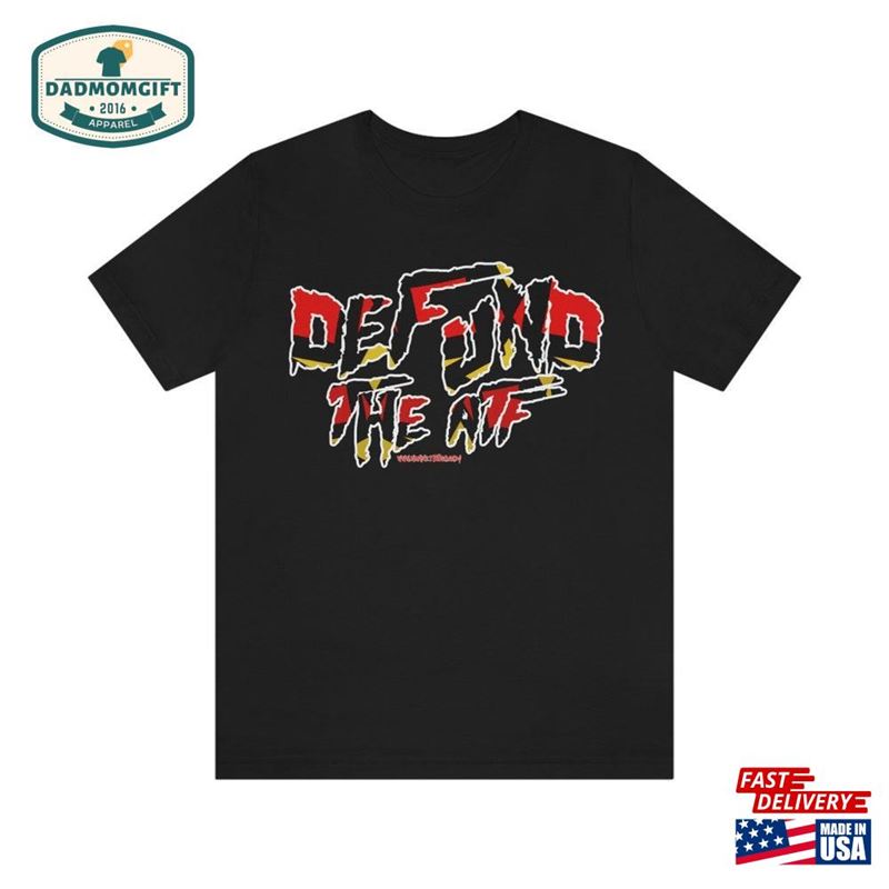 Defund The Atf Retro Style Graphic T-Shirt We Are 138 Streetwear Hoodie Classic