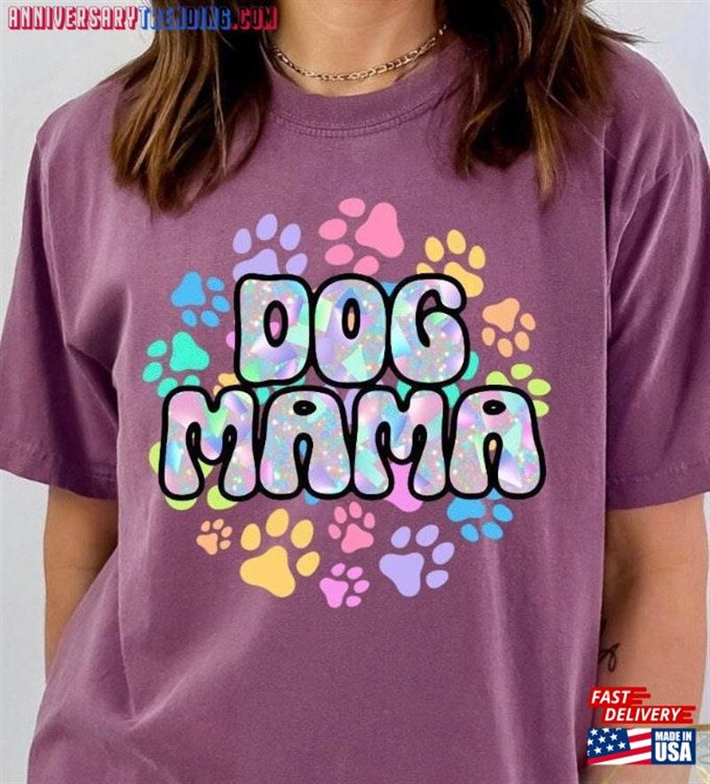 Dog Mama T Shirt Lover Hoodie Unisex – Bipubunny Store