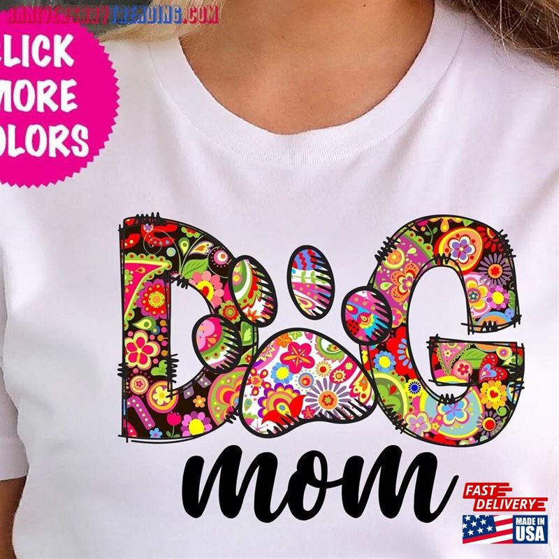 Dog Mom Shirt Mothers Day Gift Hoodie T-Shirt -Bipubunny Store