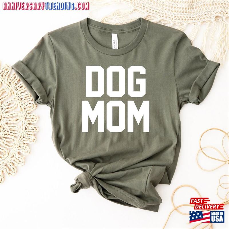 Dog Mom T-Shirt Lover Shirt Mothers Day Gift Hoodie Classic -Bipubunny Store