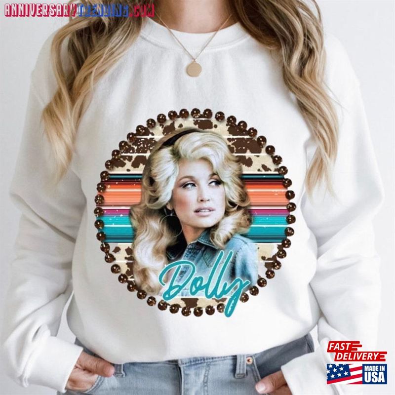 Dolly Parton Transfers Heat Transfer For T-Shirts Graphic Tee Classic Sweatshirt – Bipubunny Store