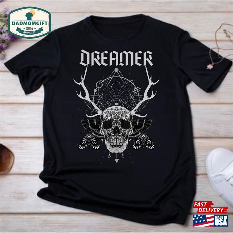 Dreamer Cotton Tee Gift Idea For Unisex Classic