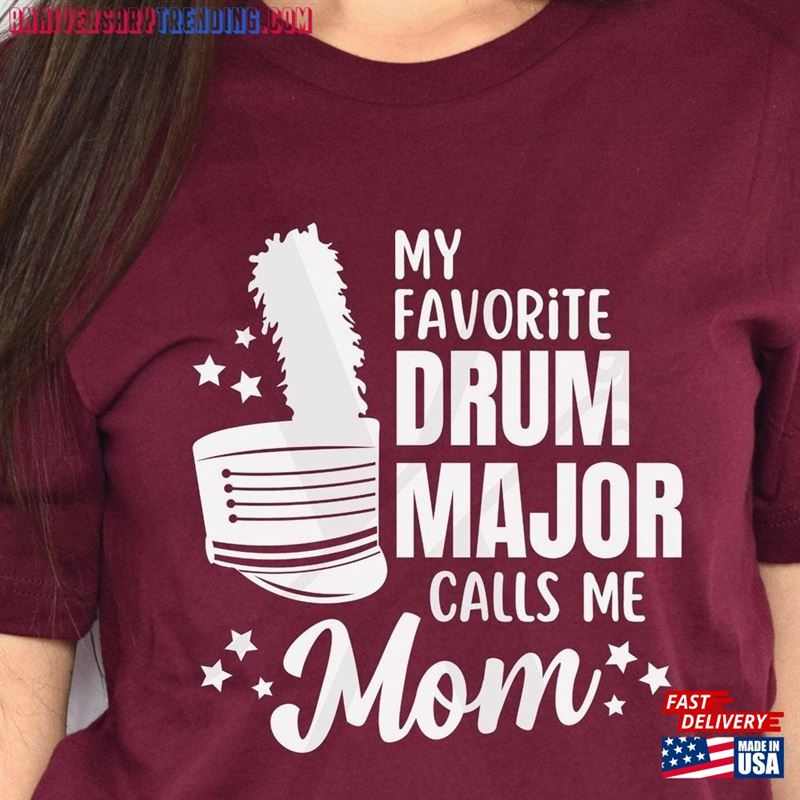 Drum Major Mom Shirt Band Swag Mothers Day Gifts Sweatshirt T-Shirt – Bipubunny Store