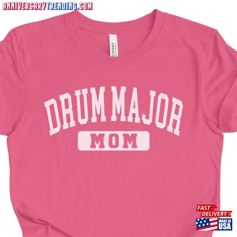 Drum Major Mom Tshirt Marching Band Shirt Parent T-Shirt Sweatshirt – Bipubunny Store