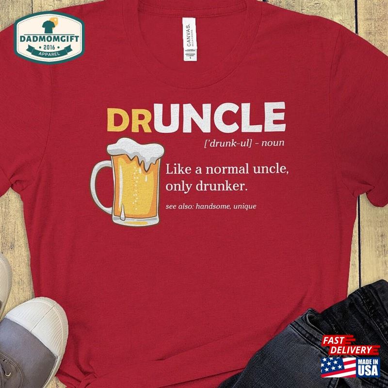 Druncle Shirt Definition T-Shirt Uncle Classic Sweatshirt