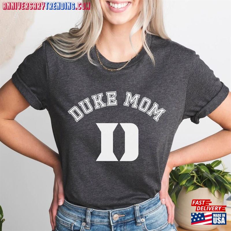 Duke Shirt Mom University Merch For Parents Hoodie Sweatshirt – Bipubunny Store