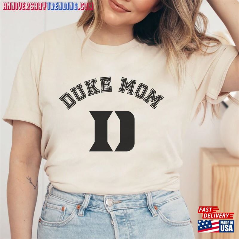 Duke Shirt Mom University Merch For Parents Hoodie Sweatshirt – Bipubunny Store