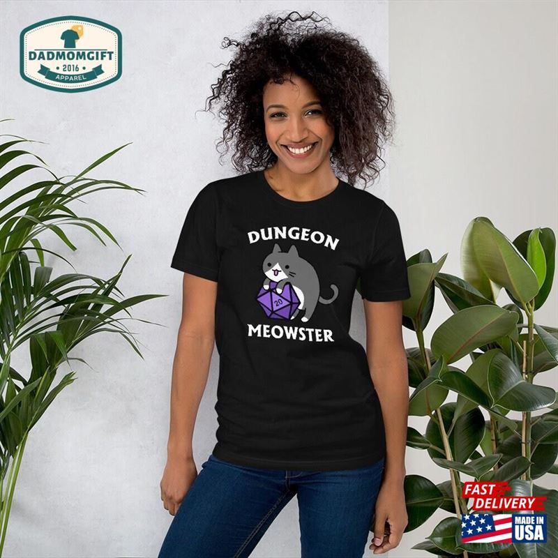 Dungeon Meowster Dnd Cat Shirt T-Shirt Sweatshirt