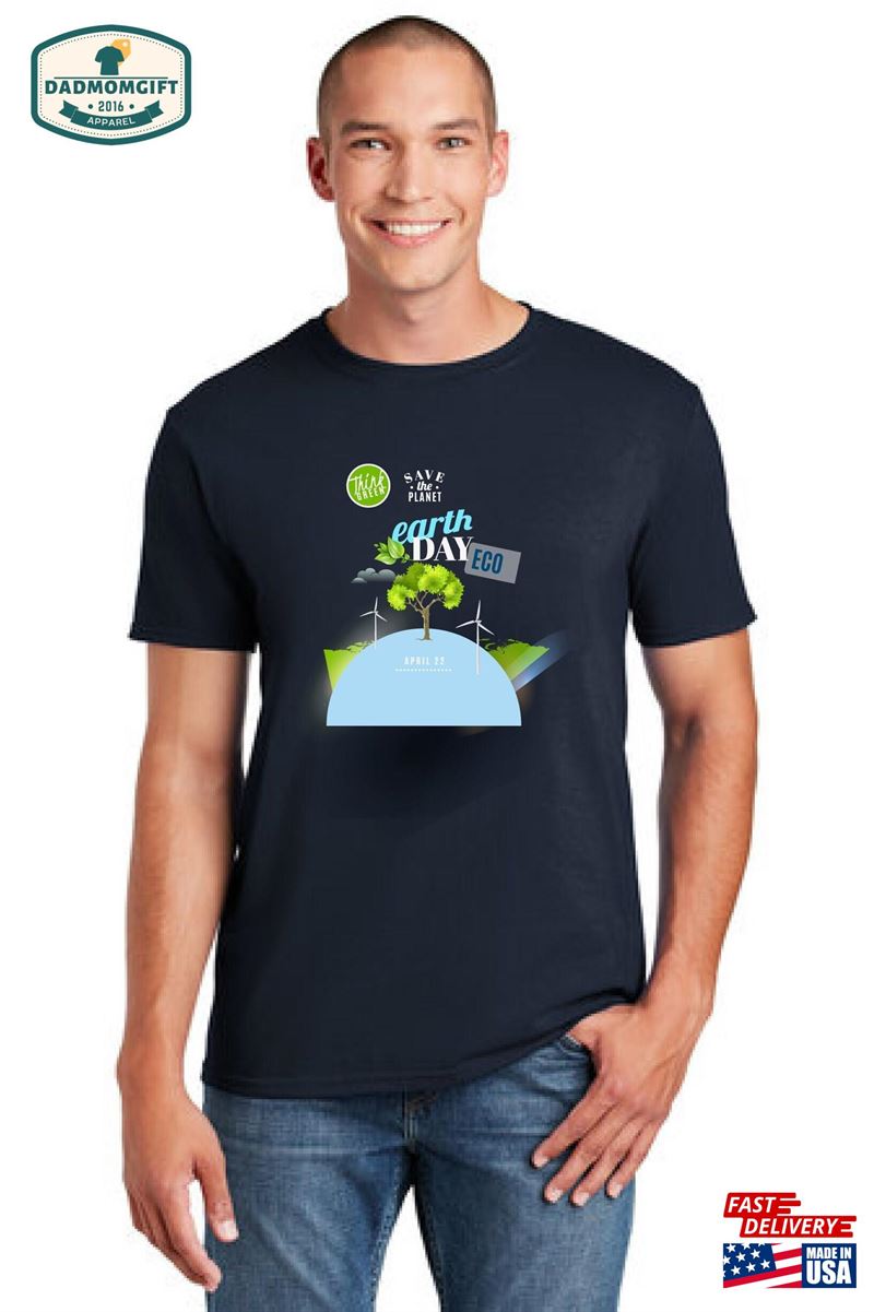 Earth Day Shirt Gift Dad Permaculture Tee T-Shirt Classic