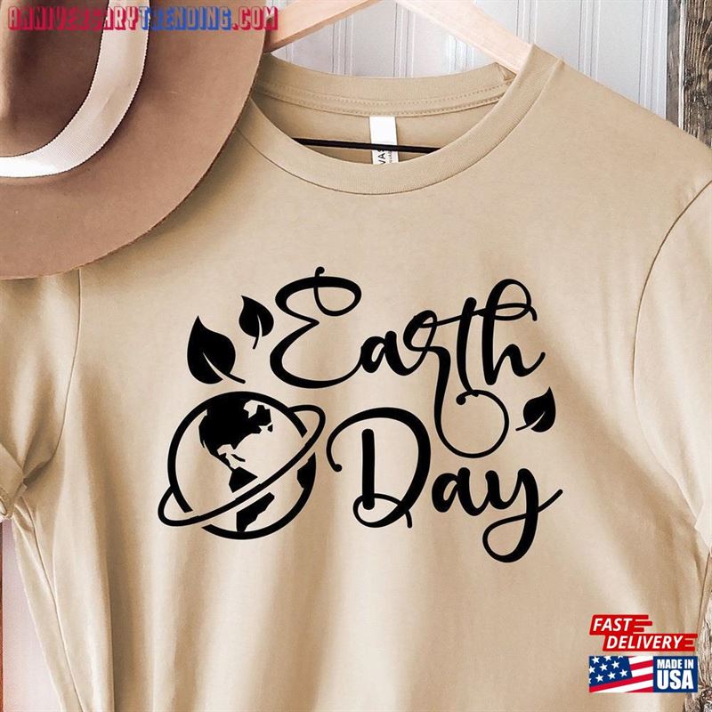 Earth Day T-Shirt Awareness Gift Environmental Shirt Unisex Hoodie – Bipubunny Store