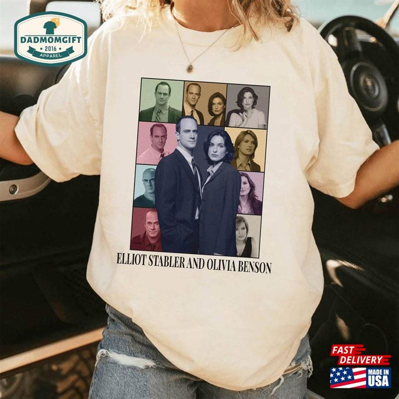 Elliot Stabler And Olivia Benson Eras Style Shirt Sweatshirt T-Shirt