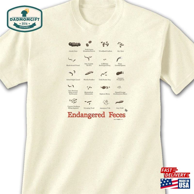 Endangered Feces T-Shirt Hoodie