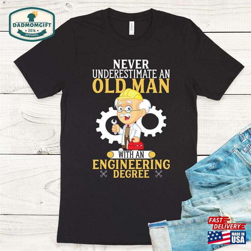 Engineer Funny Retro T-Shirt Hoodie Unisex