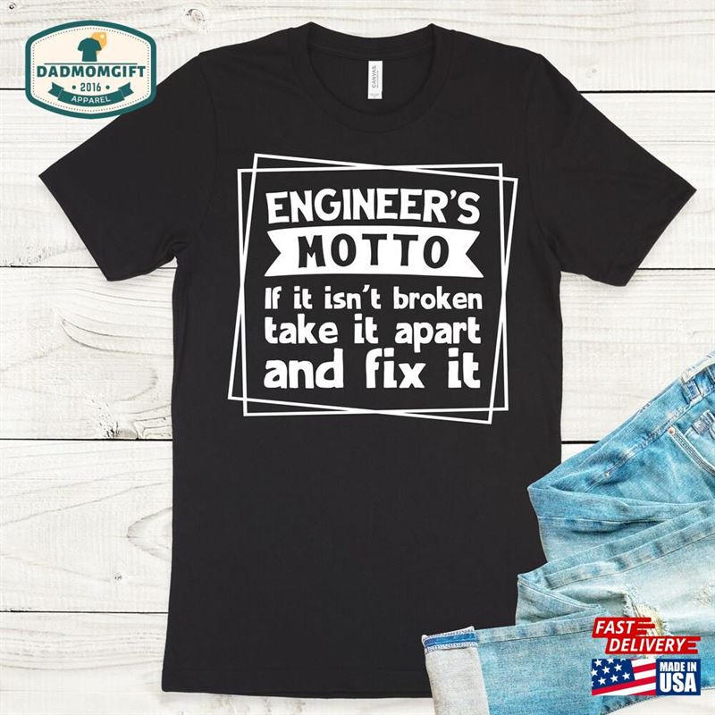 Engineers Motto Funny Retro T-Shirt Hoodie