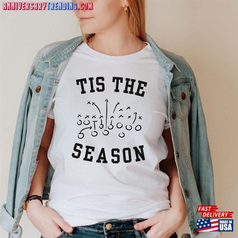 Fall Football Shirt Tis The Season For Coach Classic Unisex – Bipubunny Store