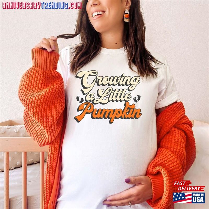 Fall Pregnancy Announcement Shirt Sweatshirt Classic – Bipubunny Store