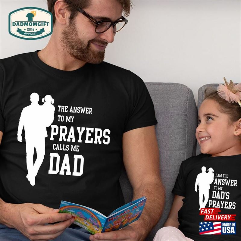 Father Daughter Matching Outfits Shirts Set Gift For Fathers Day New Dad First Hoodie Classic