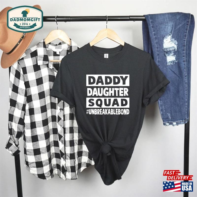 Father’s Day Daddy Daughter Squad Hoodie Classic