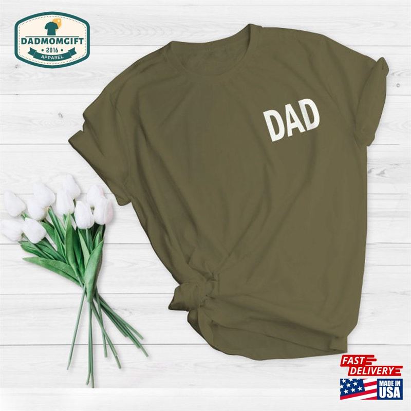 Fathers Day Gift From Daughter Father Matching Shirts Dad And Baby Classic T-Shirt