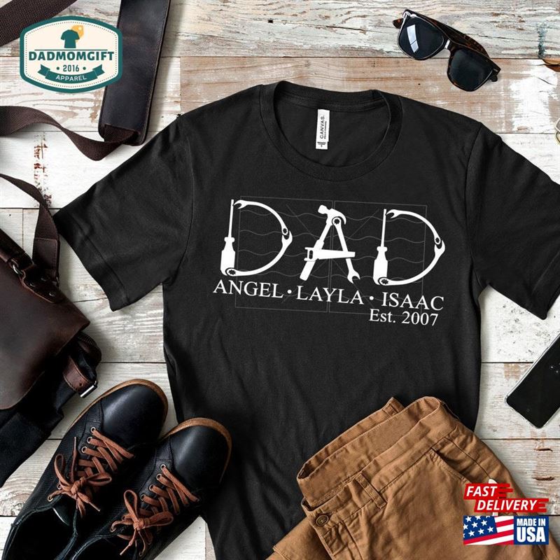 Father’s Day Shirt Custom T-Shirt For Dad Dadt-Shirt Gifts Hoodie