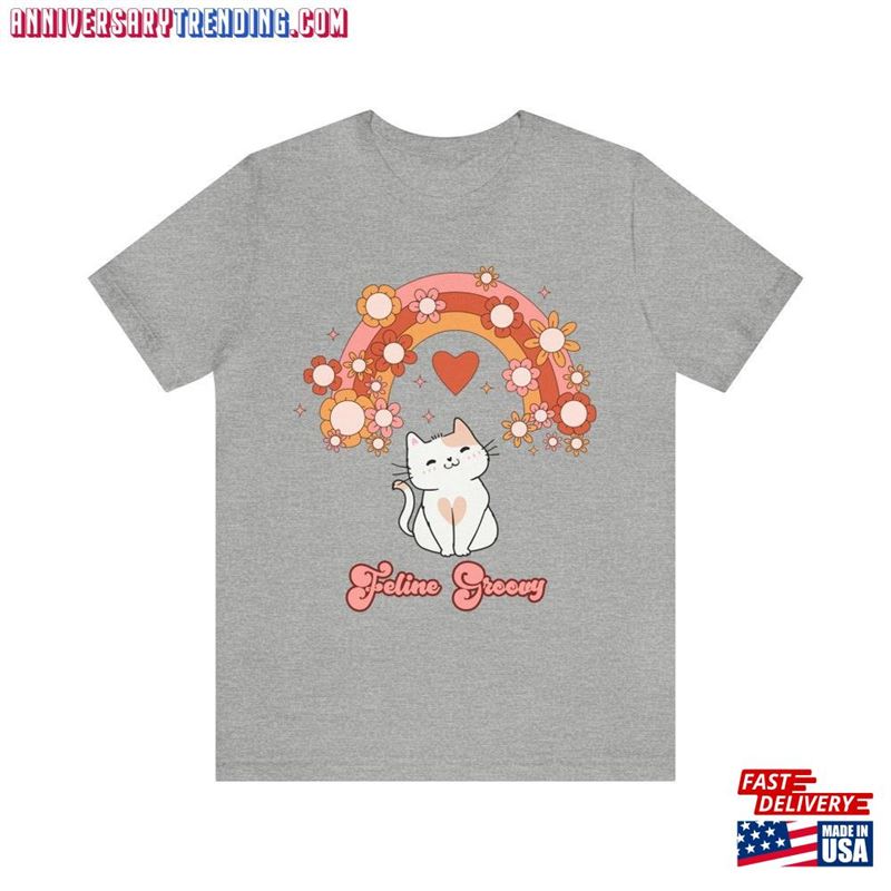 Feline Groovy Cat Shirt Cute T-Shirt Lover Gift Hoodie Classic – Bipubunny Store