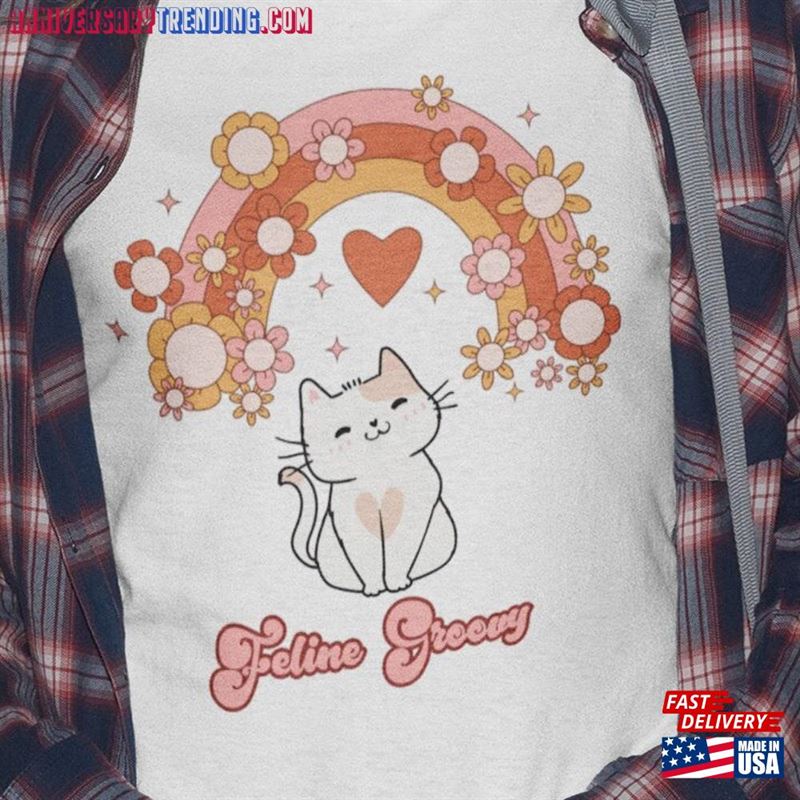 Feline Groovy Cat Shirt Cute T-Shirt Lover Gift Hoodie Classic – Bipubunny Store