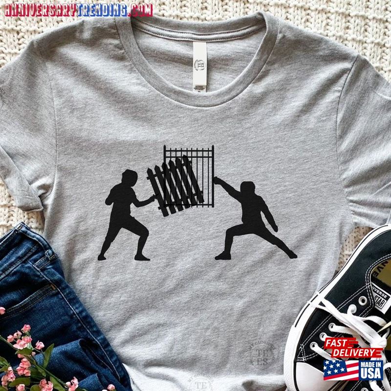 Fencing Shirt Mens T-Shirt Gifts Sweatshirt -Bipubunny Store