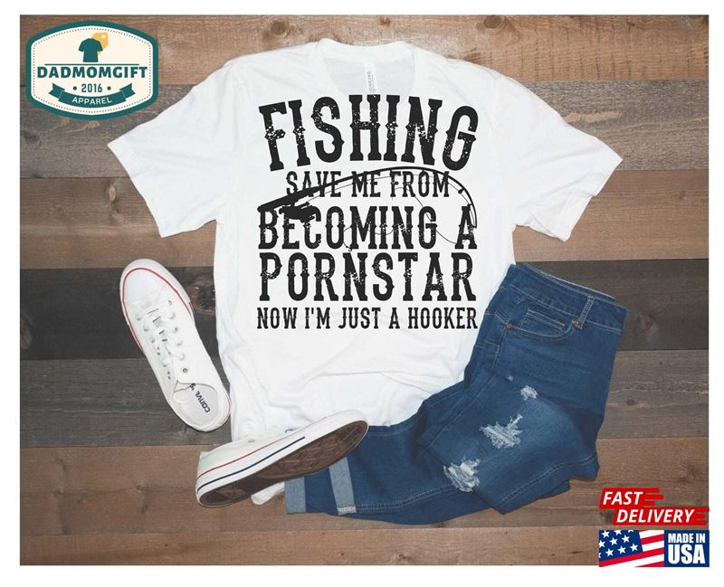 Fishing Saved Me Classic Sweatshirt